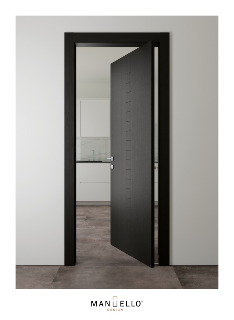 Laccato Alder   mod. 1327 Nero